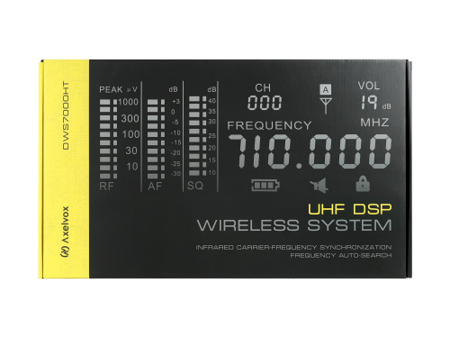 Axelvox DWS7000HT (FC Bundle) Микрофонная радиосистема на 4 ручных микрофона, UHF 710-726 MHz фото 3