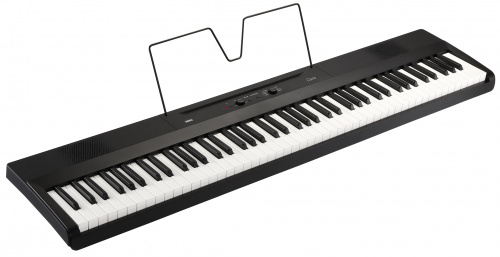 KORG L1 BK цифровое пианино, 88 клавиш, цвет черный. Пюпитр и педаль в комплекте фото 3