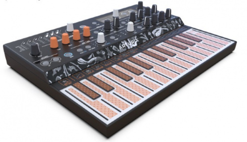 Arturia MicroFreak Цифровой аппаратный 25 клавишный синтезатор с поддержкой полифонического касания, цифровым осциллятором и аналоговым фильтром Oberh
