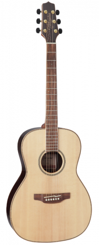 TAKAMINE G90 SERIES GY93 акустическая гитара типа NEW YORKER, цвет натуральный, топ массив ели, нижняя дека и обечайка палисандр, гриф махогани, накла