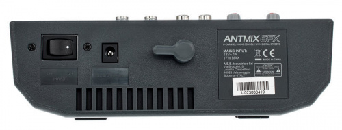 Ant AntMix6FX микшерный пульт с DSP, 2 микр + 2 линейн входа фото 4