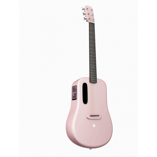 Lava ME 3 38 Pink трансакустическая гитара с чехлом, 38", цвет розовый