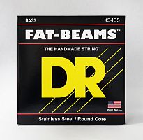 DR FB-45 FAT BEAM струны для 4-струнной бас-гитары нержавеющая сталь 45 105