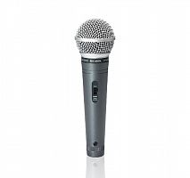 Carol GO-26 Микрофон вокальный динамический суперкардиоидный, 50-15000Гц, с держателем и кабелем 6,3