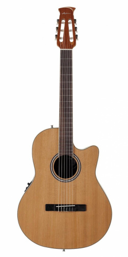 APPLAUSE AB24CC-4S Balladeer Mid Cutaway Nylon Natural Satin электроакустическая гитара (Китай) (AP521134)