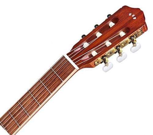 CORDOBA IBERIA C4-CE, Edge Burst finish гитара электроакустическая, классическая, корпус махогани, верхняя дека массив махогани, фото 4