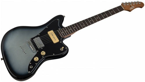 JET JJ-350 Baritone Moonburst Электрогитара баритон фото 14