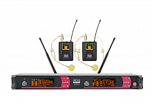 Xline MD-262A-E Радиосистема двухканальная c двумя поясными передатчиками, частотный диапазон UHF 65