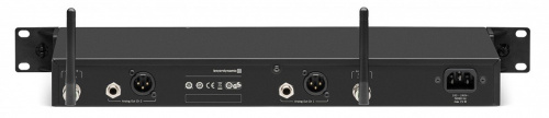 beyerdynamic TG 500DR (518-548MHz) Двухканальный приемник радиомикрофонной системы, LCD-Дисплей, IR-Sync, кабель питания и антенны в комплекте фото 2