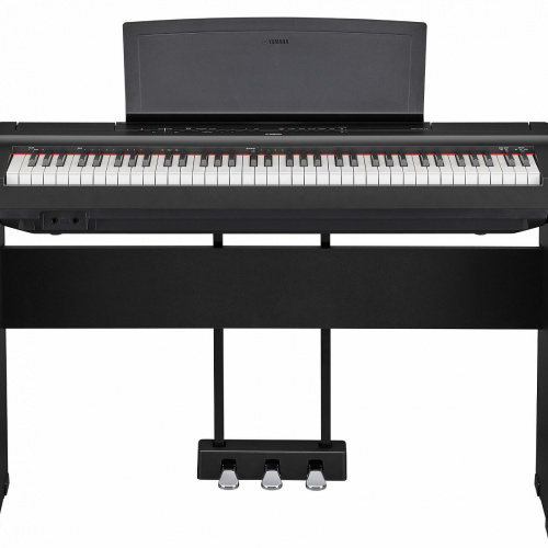 Yamaha P-121B электропиано, 73 клавиши, GHS, 192 полифония, 24 тембра, 20 ритм аккомпанемента фото 3