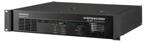 Dynacord PCL 1415 усилитель мощности, 4 канала, 150 Вт @ 4 Ом, 75 Вт @ 8 Ом, 2RU