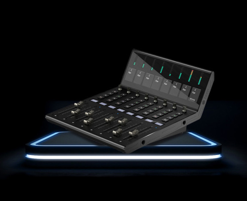 iCON V1-X USB MIDI DAW контроллер, модуль расширения для V1-M до 16, 32 и 64 каналов, 8 моторизованных фейдеров, 8 двухфункциональных энкодеров, 8х 12 фото 2