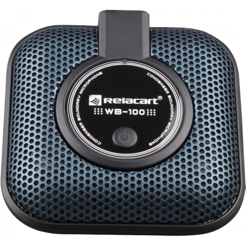 Relacart WB-100 Микрофон поверхностный настольный с выключателем и индикацией, конденсаторный фото 3