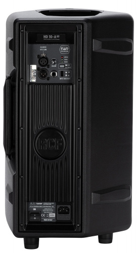 RCF HD 10-A MK5 (13000659) Активная двухполосная АС усилители D-класса 400 Вт 50 Гц 20 кГц 128 дБ динамики: 10" + 1" рупор 90° х 60° вход: XLR выход X фото 4