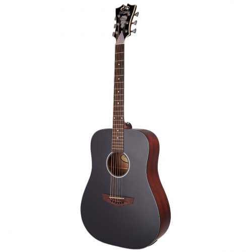D'Angelico Premier Lexington СS электроакустическая гитара, Dreadnought, цвет черный фото 3
