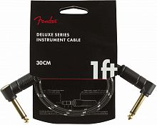 FENDER DELUXE 1' INST CABLE BTD инструментальный кабель черный твид 1'