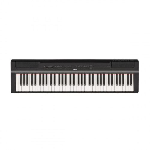Yamaha P-121B электропиано, 73 клавиши, GHS, 192 полифония, 24 тембра, 20 ритм аккомпанемента