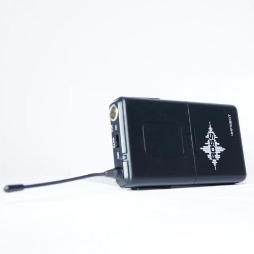 Ross UHF108KIT Вокальная радиосистема UHF с ручным передатчиком поясным передатчиком головной гарнитурой и петличным микрофоном. Приёмник R108- рабочи фото 5