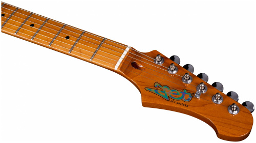 JET JS-400 OW электрогитара, Stratocaster, корпус липа, 22 лада, HSS, tremolo, цвет WH фото 14