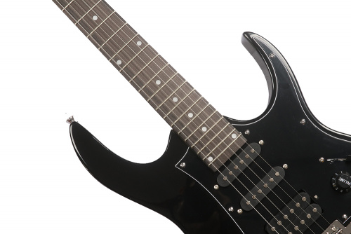 Bosstone SR-06 BK+Bag Гитара электрическая, 6 струн цвет черный фото 3