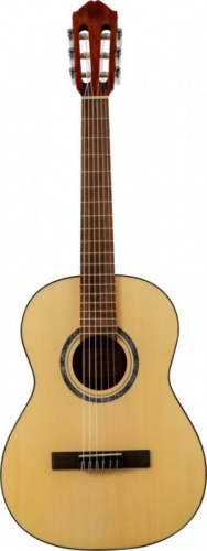 ALMIRES C-15 3/4 OP- классическая гитара 3/4, верхн. дека-ель,корпус-красное дерево,цвет натуральный