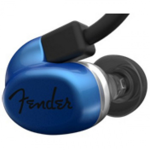FENDER CXA1 IE - MIC/3-BUTTON - BLUE Внутриканальные наушники с гарнитурой. 8,5мм драйвер. iOS/Android. Цвет - голубой