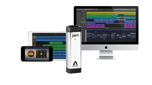 APOGEE JAM96K гитарный аудиоинтерфейс для MAC/iOS, 24 бита/96 кГц. фото 7