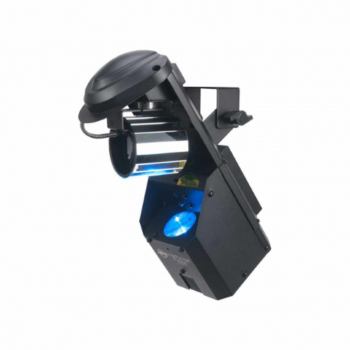 American DJ Inno Pocket FUSION Светодиодный сканер DMX с зеркальным барабаном мощностью 12 Вт + зеленый лазе фото 6