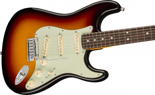 FENDER American Ultra Stratocaster, Rosewood Fingerboard, Ultraburst электрогитара, цвет санберст, в комплекте кейс фото 3