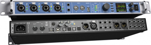 RME Fireface UFX - 60 канальный, 192 kHz USB & FireWire аудио интерфейс, 19", 1U фото 5