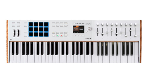 Arturia KeyLAB 61 MK3 White 61 клавишная полувзвешенная динамическая USB MIDI клавиатура