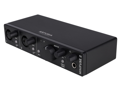 Arturia MiniFuse 2 Black USB аудио интерфейс фото 4
