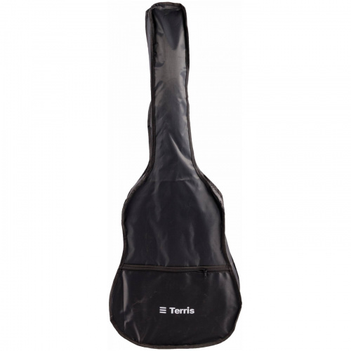 TERRIS TF-038 BK Starter Pack набор гитариста: фолк гитара черного цвета и комплект аксессуаров фото 14