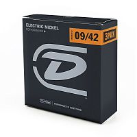 Dunlop Electric Nickel Performance+ 3PDEN0942 3Pack 3 пачки струн для электрогитары, никель 09-42