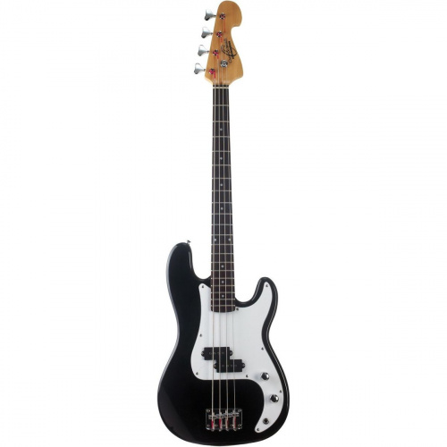 Oscar Schmidt OB25B бас-гитара 3/4, форма корпуса Precision, цвет черный