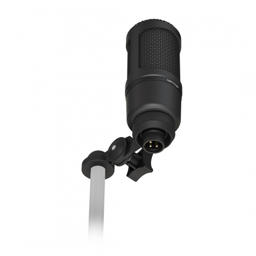 Behringer BX2020 кардиоидный конденсаторный микрофон с большой диафрагмой с золотым напылением, 20-20000Гц, Max.SPL 144 дБ, держатель, чехол фото 4