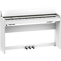 Roland F701-WH цифровое пианино, 88 клавиш, 256 полифония, 324 тембра, Bluetooth Audio MIDI