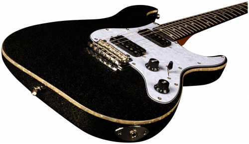 JET JS-500 BLS электрогитара, Stratocaster, корпус липа, 24 лада, HH, 1V1T, tremolo, цвет BLS фото 2