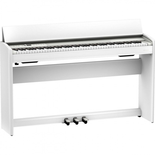 Roland F701-WH цифровое пианино, 88 клавиш, 256 полифония, 324 тембра, Bluetooth Audio MIDI