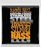 Ernie Ball 2843 струны для бас-гитары Stainless Steel Bass Hybrid Slinky (45-65-85-105)