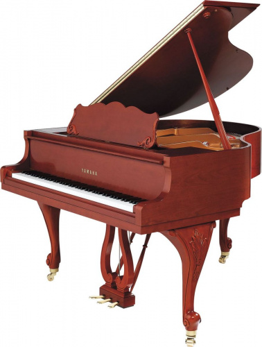 Yamaha GB1K FP рояль 151 см, французский прованс, цвет вишня, с банкеткой, Индонезия
