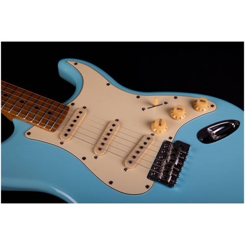 JET JS-300 BL электрогитара, Stratocaster, корпус липа, 22 лада,SSS, tremolo, цвет Sonic blue фото 13