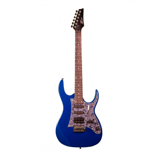 NF Guitars GR-22 (L-G3) MBL электрогитара, форма корпуса RG-type, цвет синий