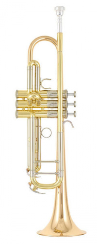 Yamaha YTR-8335G труба Bb профессиональная, тяжёлая, gold brass bell, чистый лак фото 2