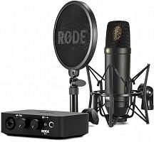 RODE NT1/AI1KIT комплект студийный: микрофон NT1, USB интерфейс AI-1, "паук" с поп-фильтрм SM6