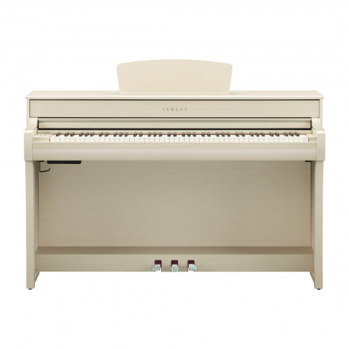 YAMAHA CLP-735WA клавинова 88кл.,клавиатура GT-S/256 полиф./38тембров/2х30вт/USB,цвет-белый ясень фото 2