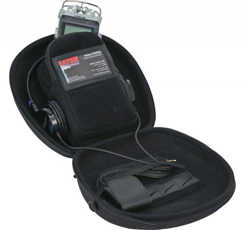 GATOR G-MICRO PACK нейлоновый кейс (сумка) для микро-рекордеров, наушников, аксессуаров,вес 1,13кг фото 2
