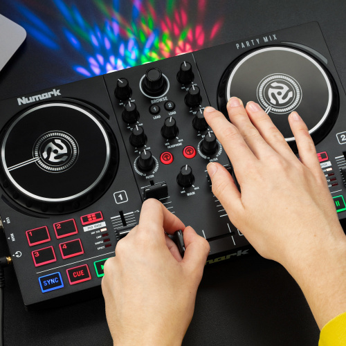 NUMARK PARTYMIX II DJ-контроллер в комплекте ПО Serato фото 7