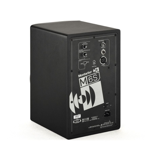 Montarbo M6S активный студийный монитор, 40 Вт, 6.5"/ 1" Silk dome фото 3