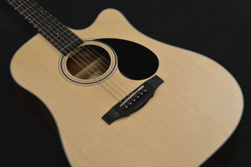KEPMA EDCE K10 Natural Matt трансакустическая гитара, цвет натуральный, в комплекте 3м кабель фото 4
